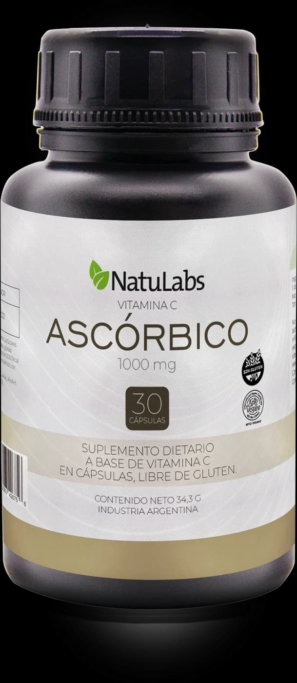 Vitamina C NatuLabs, frasco de frente